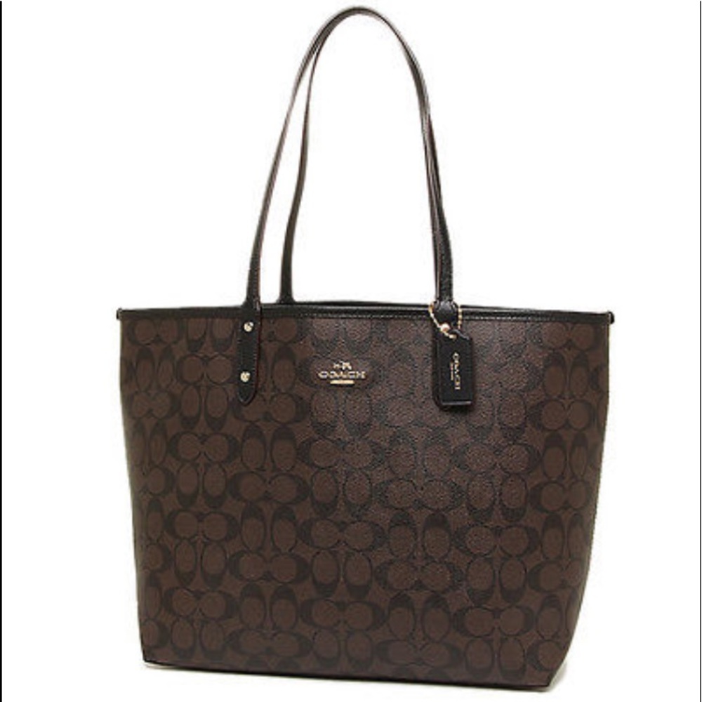 Brand New Authentic Reversible Coach Tote